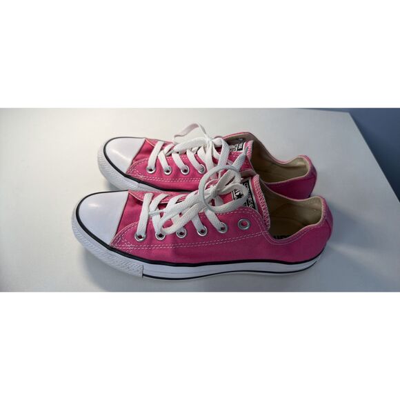 Converse All Star Low Top Sneakers Pink sz 8 sz 6 - Picture 2 of 6